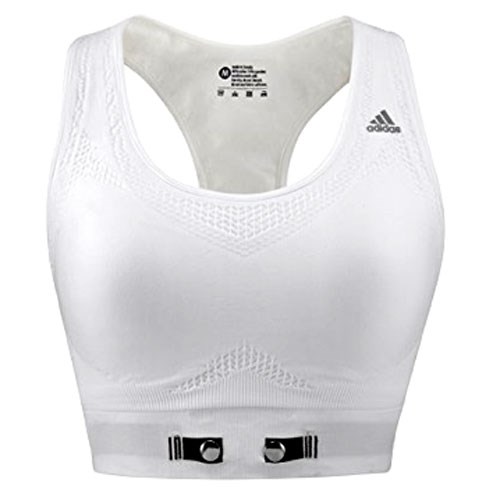 adidas Techfit Sports Bra Women's White New with Tags XS 421